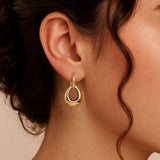Hanging Hoop Earrings
