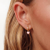 Heart Hoop Earrings