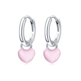Heart Hoop Earrings