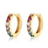 Chromatic Hoop Earrings