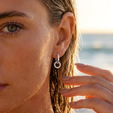 Linked Hoop Earrings