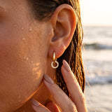 Linked Hoop Earrings