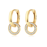 Linked Hoop Earrings