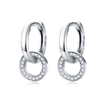 Linked Hoop Earrings