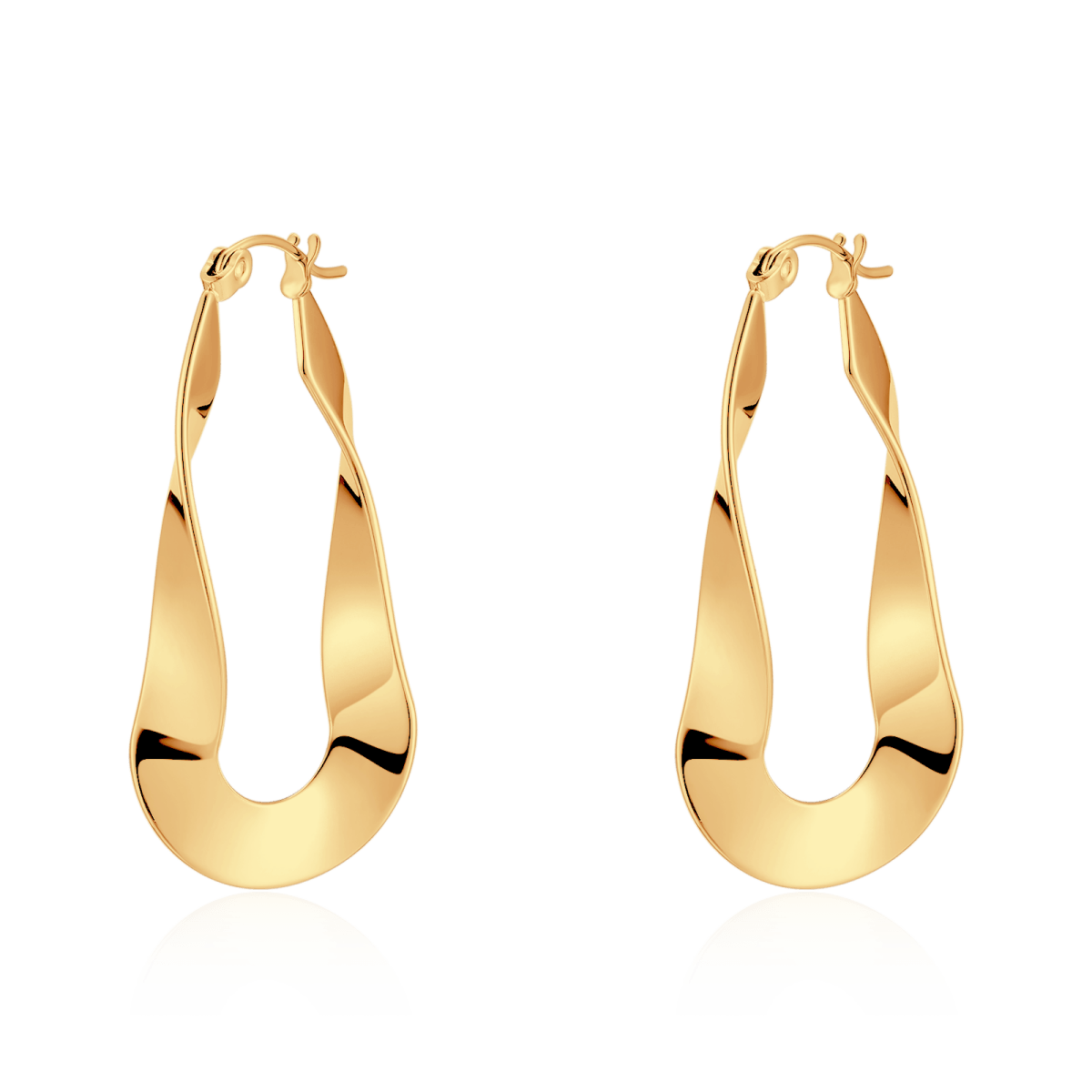 Stylised Hoop Earrings