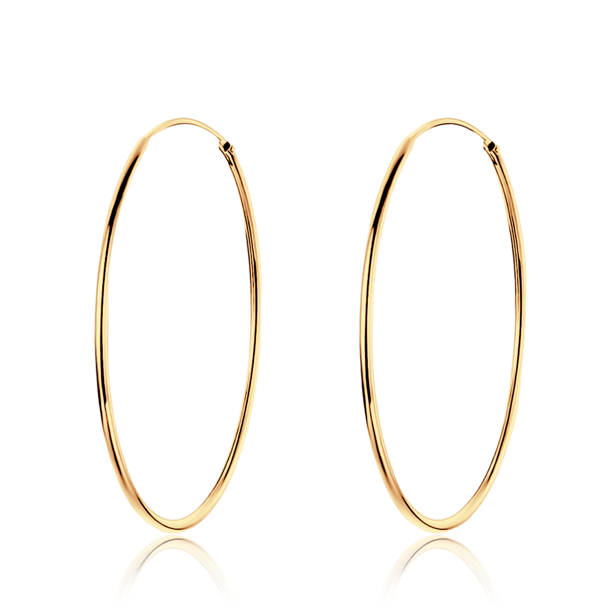 Thin Hoop Earrings