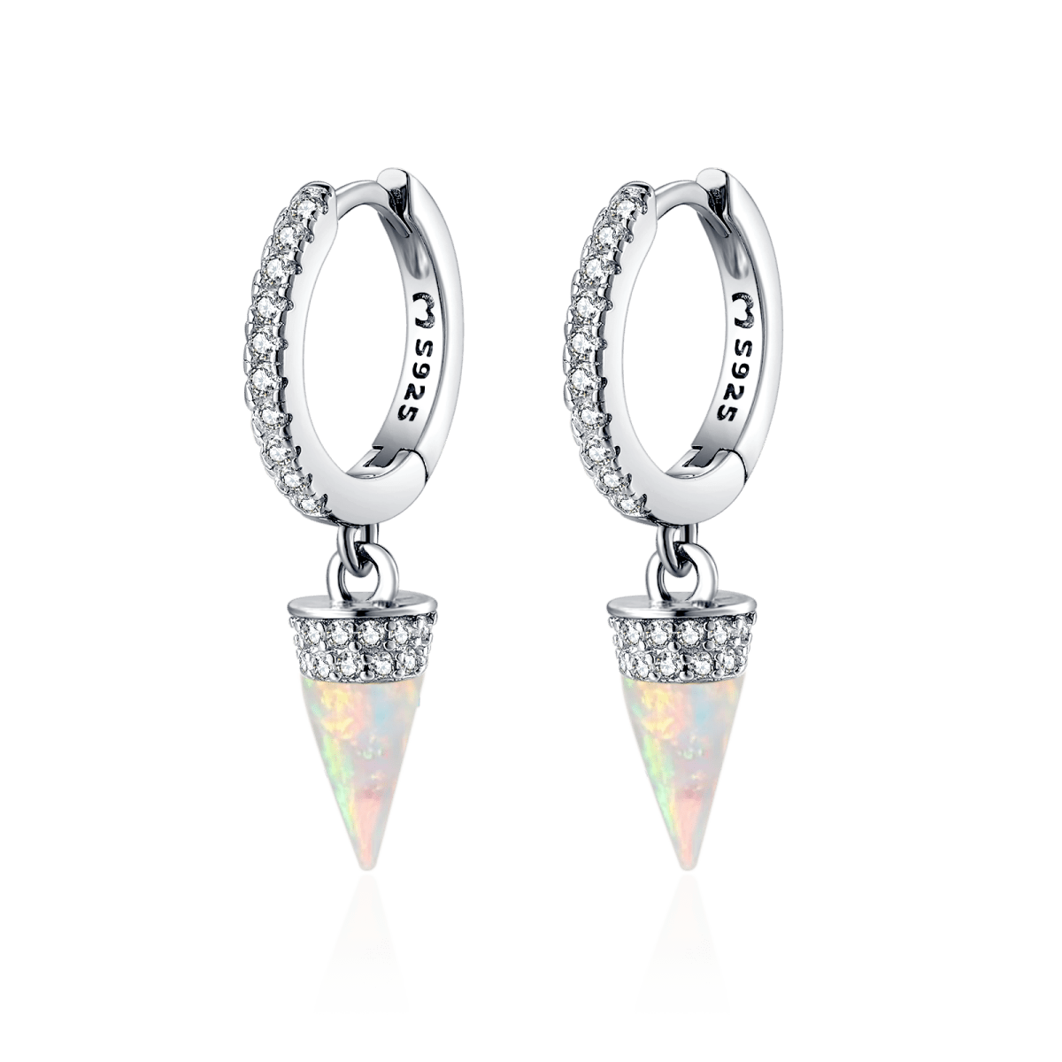 Iceberg Hoop Earrings