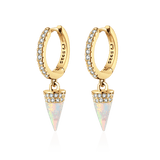 Iceberg Hoop Earrings