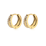 Glowing Hoop Earrings
