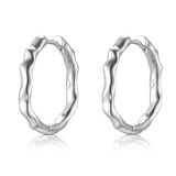 Wavy Hoop Earrings