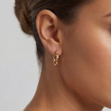 Wavy Hoop Earrings