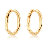 Wavy Hoop Earrings