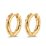 Wavy Hoop Earrings