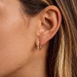 Wavy Hoop Earrings