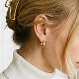 Oval Hoop Earrings