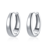 Oval Hoop Earrings