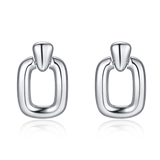Rectangular Hoop Earrings
