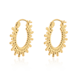 Sunny Hoop Earrings