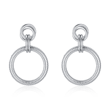 Textured Hoop Earrings
