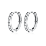 Cubic Zirconia Hoops