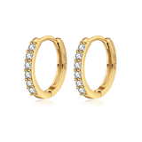 Cubic Zirconia Hoops