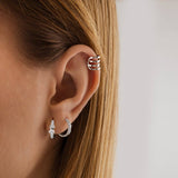 Cubic Zirconia Hoops