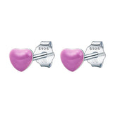 Heart Colour Earrings