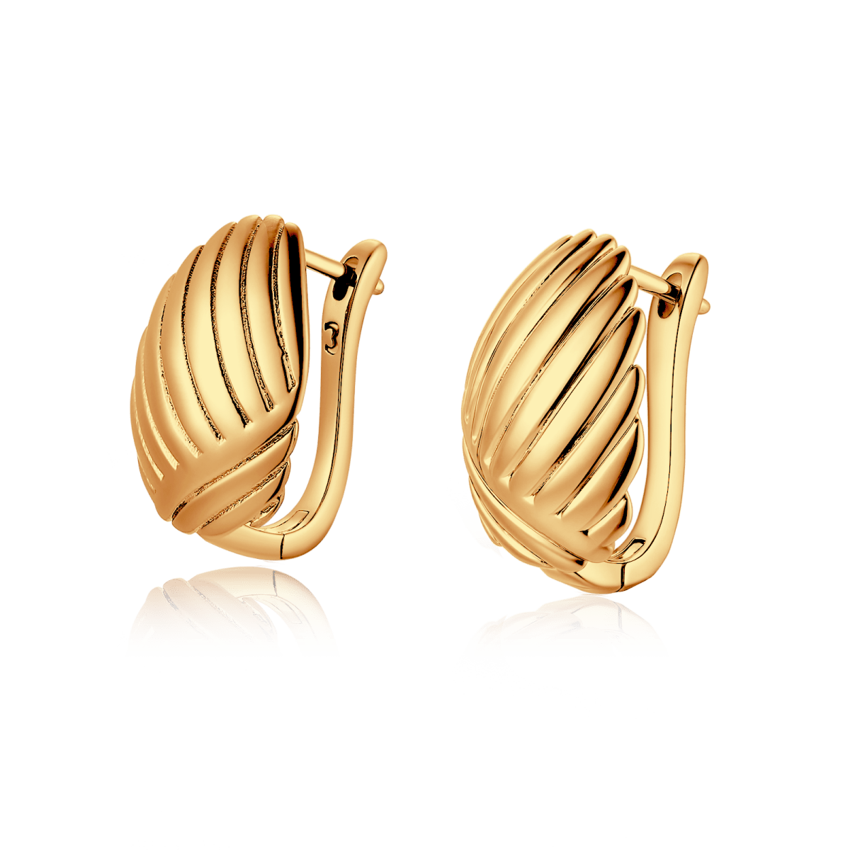 Shell Fan Earrings