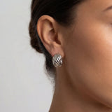 Shell Fan Earrings