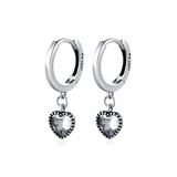 Heart Crystal Earrings