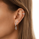 Gothic Cross Earrings