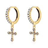 Gothic Cross Earrings