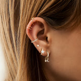 Delta Hoop Earrings