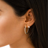Delta Hoop Earrings