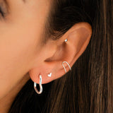 Ear Cuff Earrings - U
