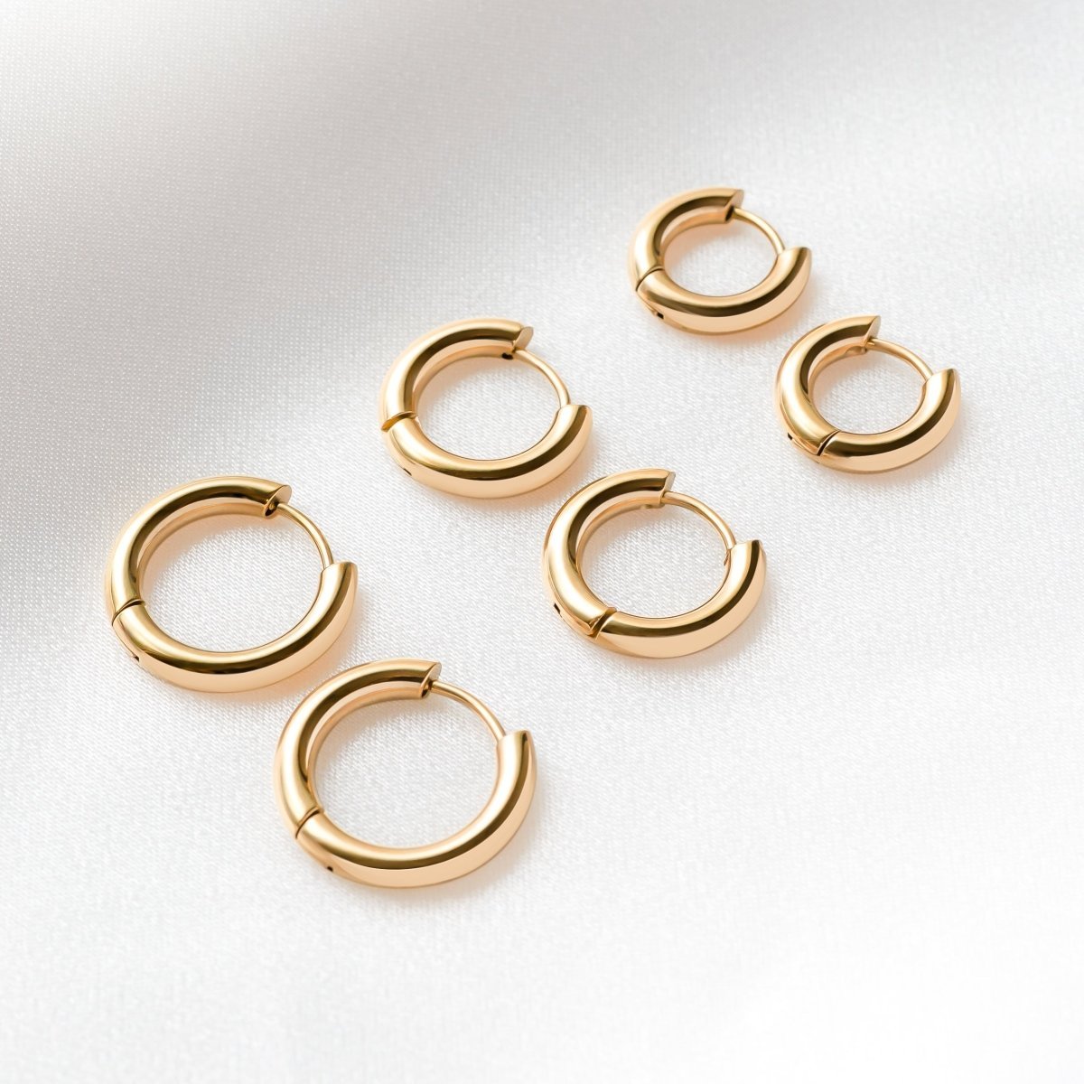 Glorieta Earrings in Steel