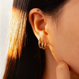 Glorieta Silver Earrings