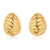 Oval Drop Earrings