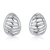 Oval Drop Earrings