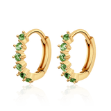 Greenish Pink Earrings