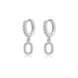 Initial Hoop Earrings