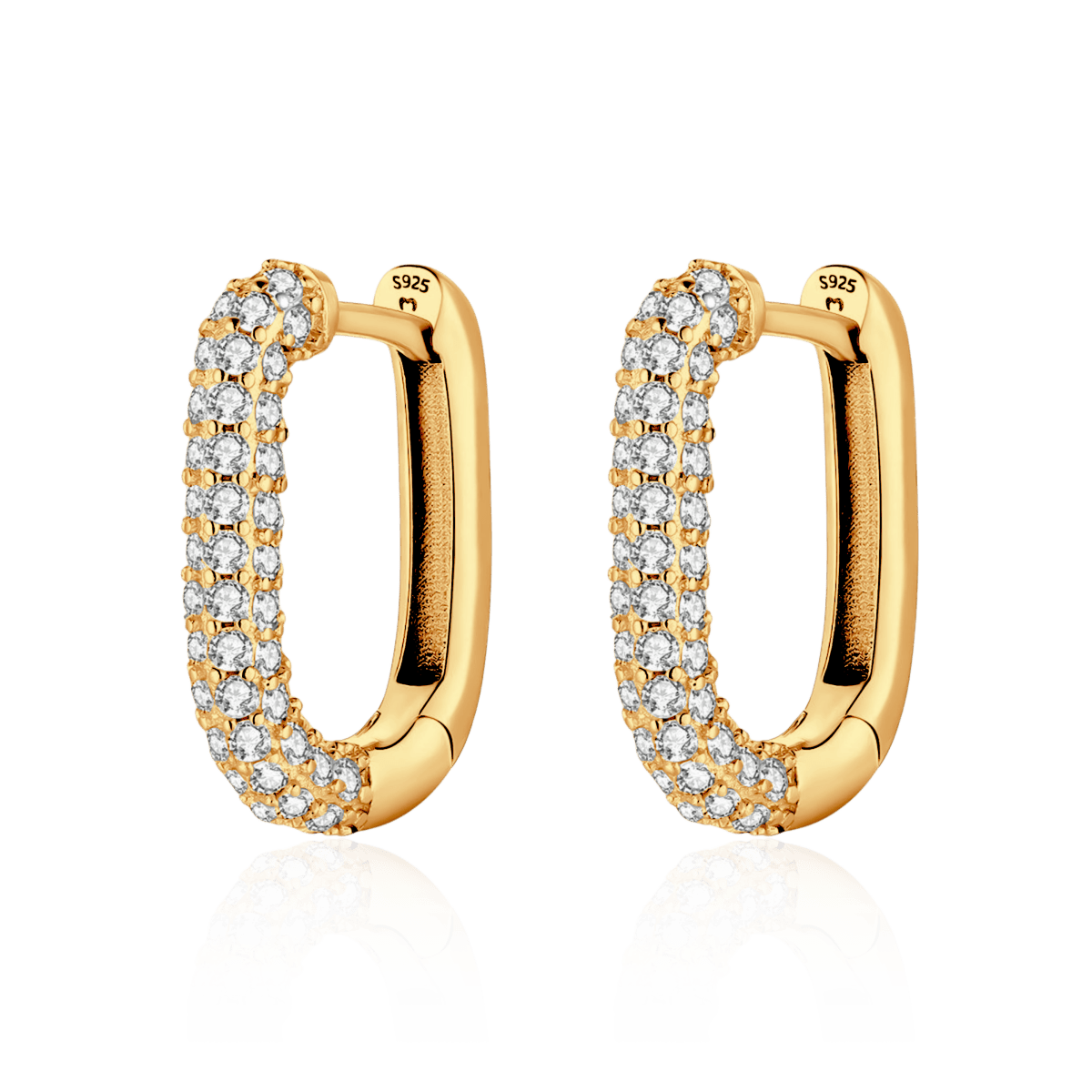 Brilliant Side Earrings