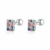 Initial Colour Earrings