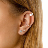 Initial Colour Earrings