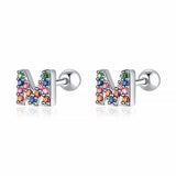Initial Colour Earrings