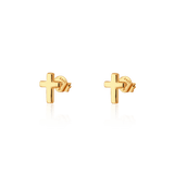 Mini Cross Earrings