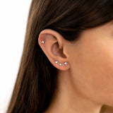 Mini Star Earrings