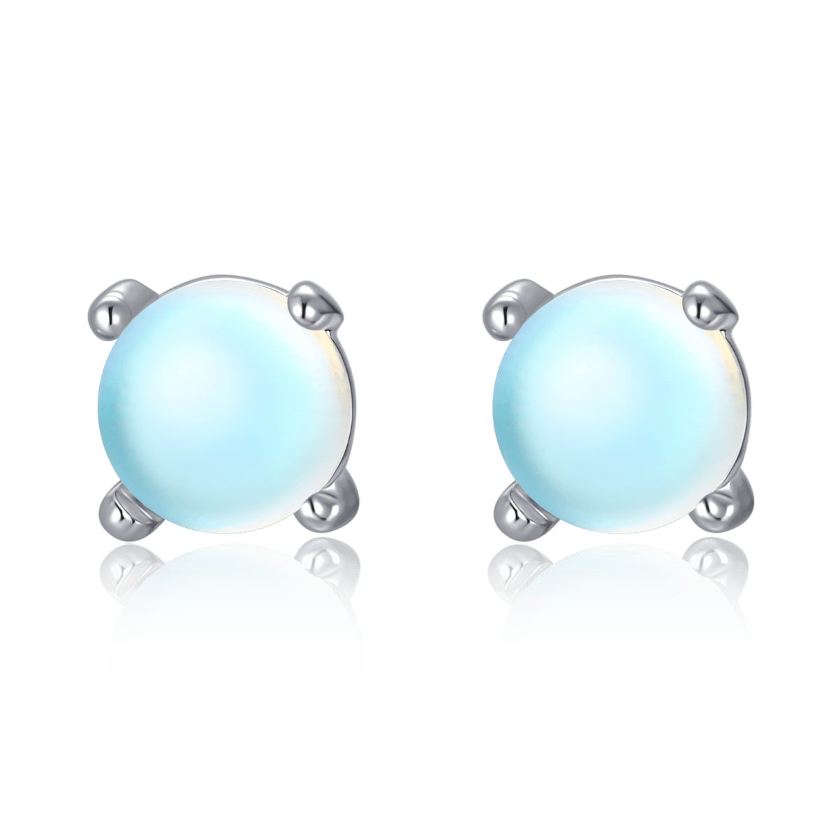 Blue Orb Earrings