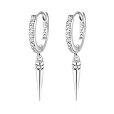 Pendulum Hoop Earrings