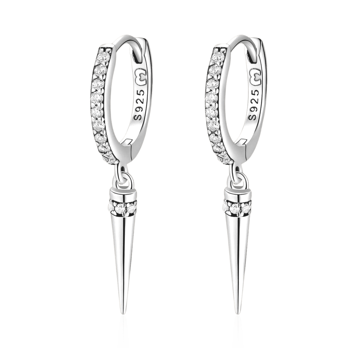 Pendulum Hoop Earrings